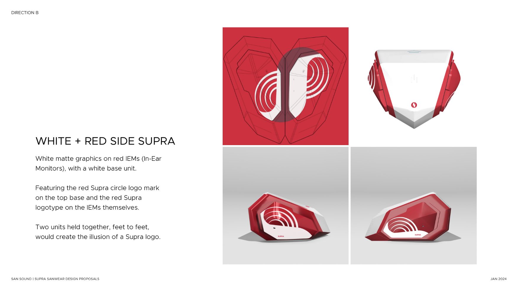 SANWEAR × Supra colorway proposal